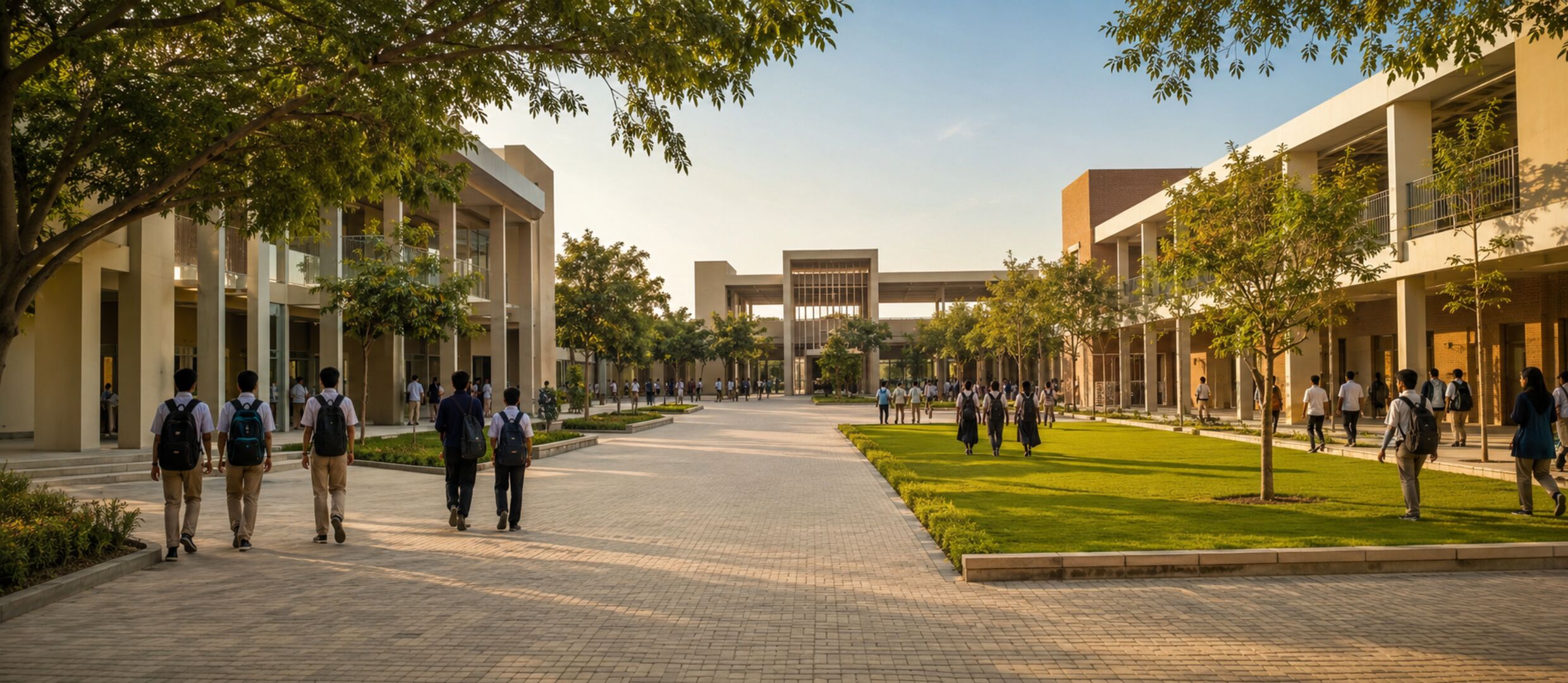 Full-width campus building photo