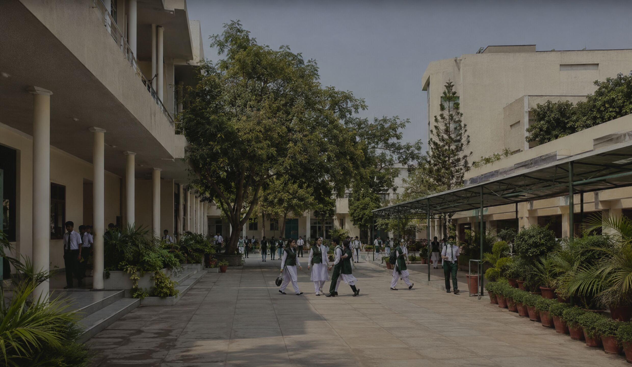 Campus wide-shot
